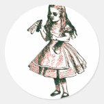 Alice-Getränke Aufkleber