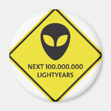 Aliens Magnets Pour Réfrigérateur