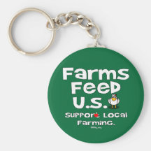 Alimentation États-Unis de fermes Porte-clé