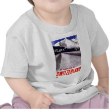 Alle Straßen führen zu die Schweiz Tshirt