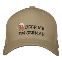 Allemand drôle "je suis bière allemande je" casque chapeau brodé
