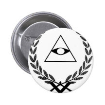 Aller sehende Augen-Wappensymbolismus F&AM Button