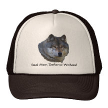 Alpha grauer Wolf-Tier-Anhänger-Hut Baseball Caps