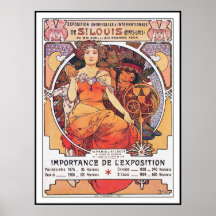 Alphonse Mucha - l'Exposition universelle St Louis Posters