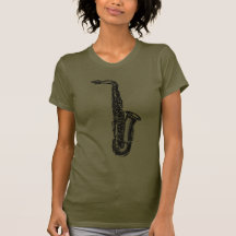 Alt-Saxophon Tshirts