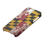 Alte hölzerne Maryland-Flagge iPhone 5 Hülle