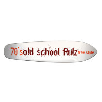 alte Schule Rulz, freie Art, Siebzigerjahre