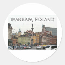 ALTE STADT WARSCHAUS POLEN STARREN-MIASTO AUFKLEBER