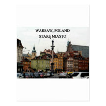 ALTE STADT WARSCHAUS POLEN STARREN-MIASTO POSTKARTEN