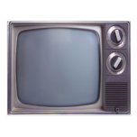 Altes Fernsehen Postkarten