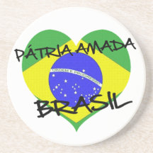 Amada Brésil - bolacha de Pátria Dessous De Verre