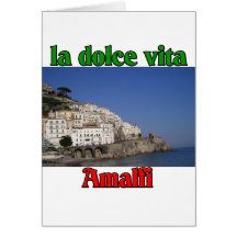 Amalfi Italien Karten