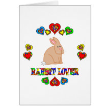 Amant de lapin cartes