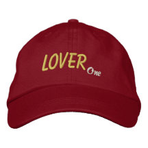 AMANT un - Chapeau brodé