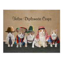 Ambassadeurs de Kitty Cartes Postales