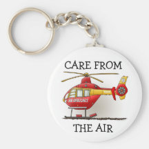 Ambulance Keychain CFTA d'hélicoptère Porte-clef