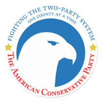 Amercian Konservativ-Aufkleber