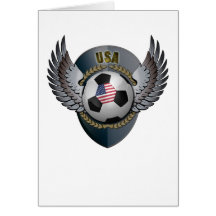 Amerika-Fußball-Wappen Karte