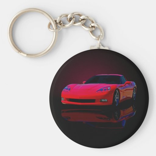 Amerika-Sport-Auto Schlüsselanhänger