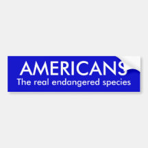 AMERIKANER Arten-Autoaufkleber