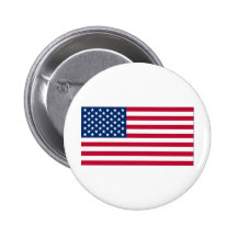 Amerikanische Flagge Button
