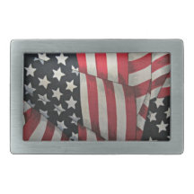 Amerikanische Flagge; Feiern Sie Amerika! Gürtelschnalle