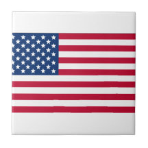 Amerikanische Flagge Keramikkacheln
