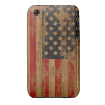 Amerikanische Flaggen-Case-Mate-Fall iPhone 3 Case-Mate Hülle