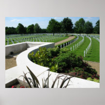Amerikanischer Friedhof Cambridge, England Plakatdrucke