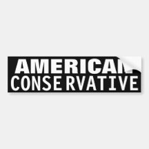 Amerikanischer Konservativer Autoaufkleber