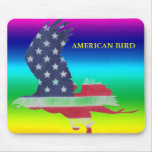 "Amerikanischer Vogel " Mousepads