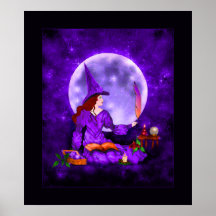 Amethyst Hexe Poster