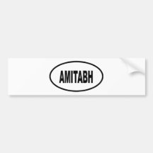 AMITABH AUTOCOLLANT POUR VOITURE