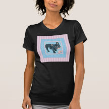 Amour 2 de bouledogue français t-shirt