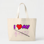 Amour de cannelure sac en toile