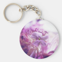 Amour de fleur porte-clés