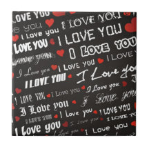 Amour je t'aime carreaux