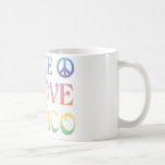 Amour Mexique de paix Mug