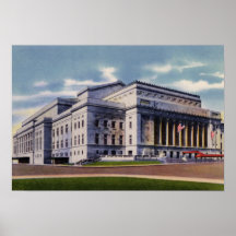 Amphithéâtre de Municipal de St Louis Missouri Kei Poster