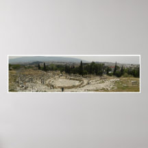Amphithéâtre du grec ancien affiche