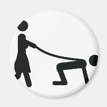 amusement d'enterrement de vie de jeune garçon de  aimants pour réfrigérateur