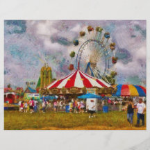 Amusement - regardez toute l'excitation prospectus personnalisés
