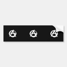 Anarchist, politische Flagge Kolumbiens Autosticker