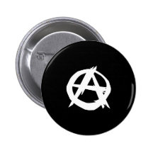 Anarchiste, drapeau politique de la Colombie Badge