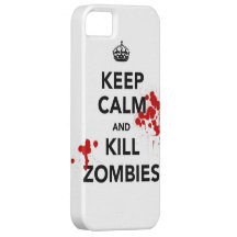 And töten wird iPhone 5 sein - KeepCalm Zombie mar iPhone 5 Etui