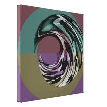 Andere besuchen - abstraktes Segeltuch Galerie Gefaltete Leinwand