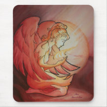 Ange de l'esprit tapis de souris