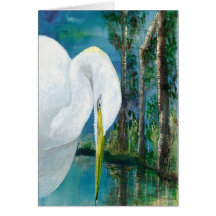 Anmerkungs-Karte - tropischer Vogel