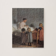 Anna Ancher - das Puzzlespiel des kleinen Bruders