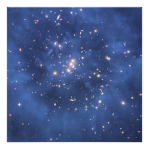 Anneau de matière foncée dans un groupe de galaxie photographies d’art